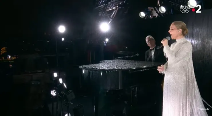 france tv: La sublime performance de Céline Dion lors de la cérémonie d'ouverture de Paris 2024