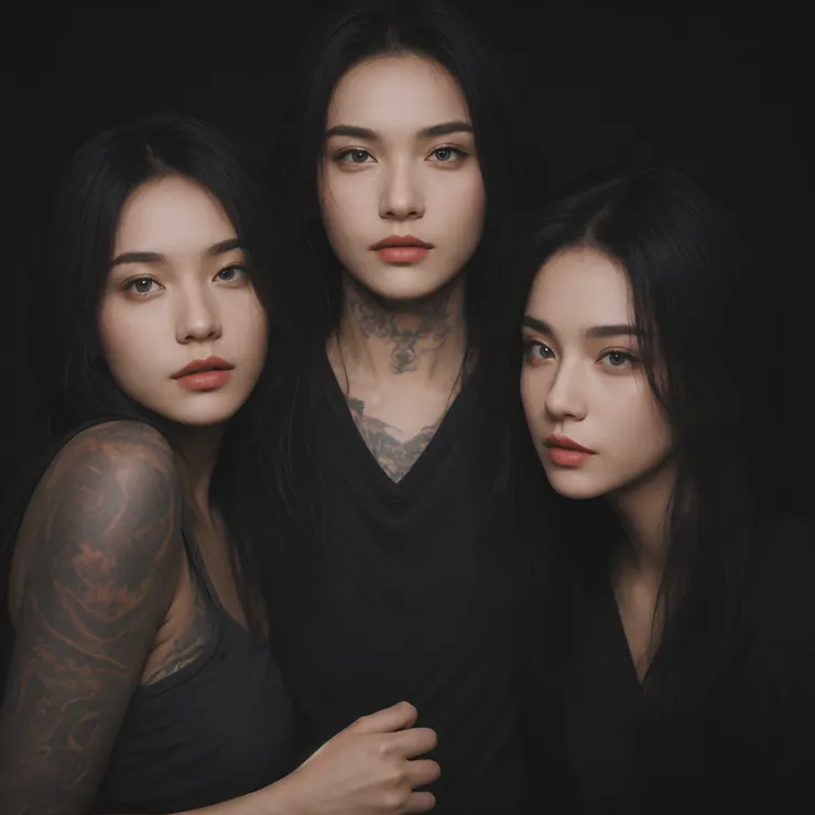 西西莉亞、阿倫、小麗