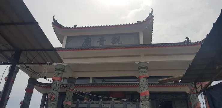施工中的新廟