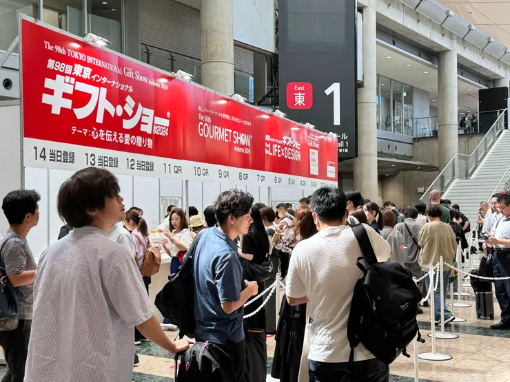 圖說:2024東京國際禮品展於4日登場,首日就湧入滿滿人潮。(資料來源:Maktar)