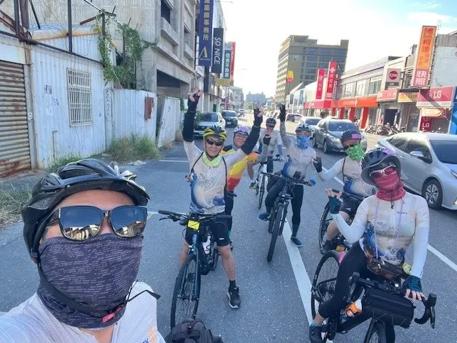 出發囉，天氣很好