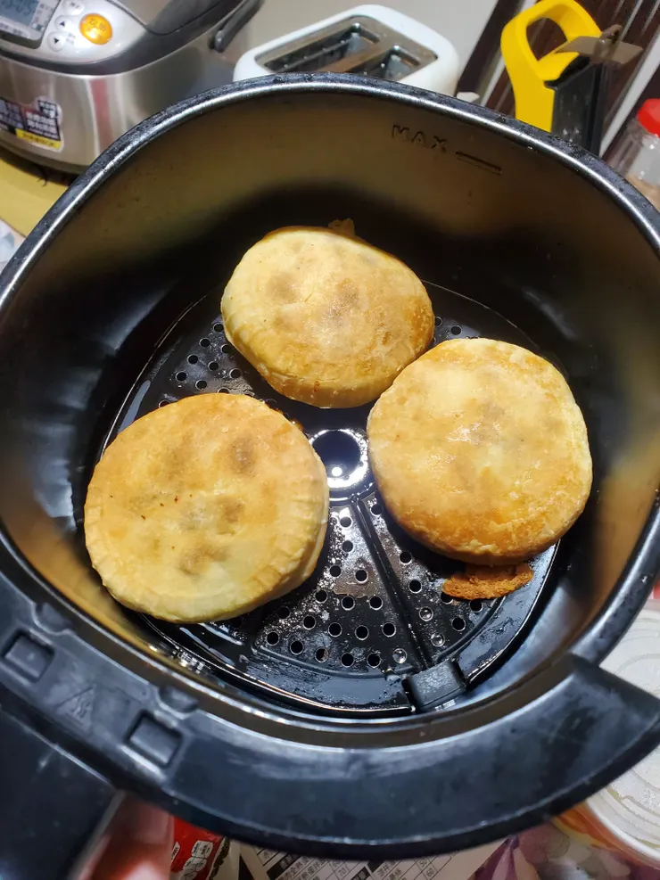 氣炸看起來像酥餅