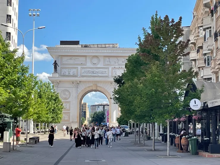 馬其頓凱旋門（Gate Makedonija）