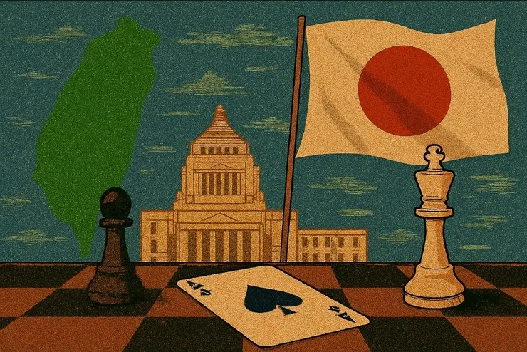 《綠白藍集》高市早苗的豪賭與臺灣的懸念(圖:使用AI工具生成)