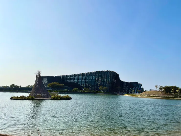 故宮南院外觀,個人覺得這個滿好看的,有點...南洋風情(?