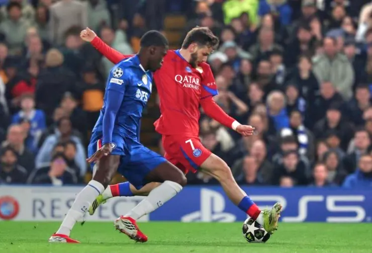 卡華拉史基利亞攻入一球助巴黎聖日耳門領先1:0