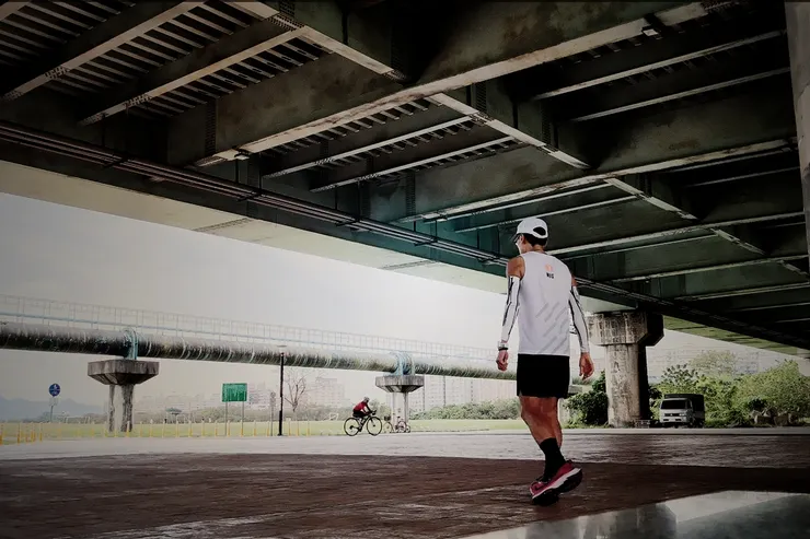 跑步是可以自己跟自己對話的運動