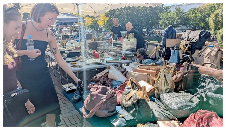 熱鬧的小市集, 周末午後很棒的去處