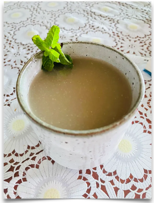 薑汁蜂蜜飲