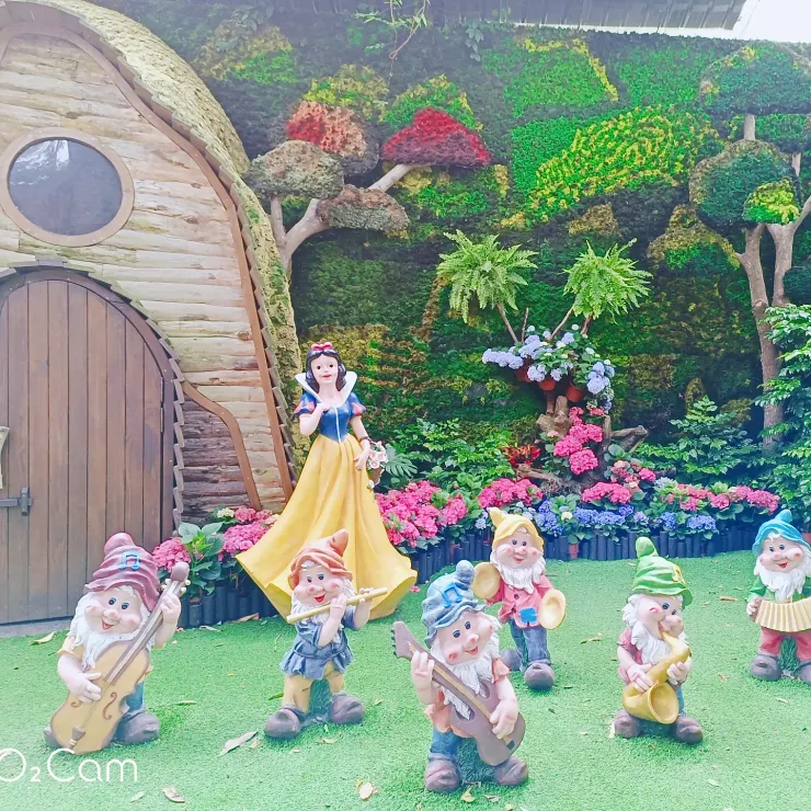 還有童話故事的造景😂