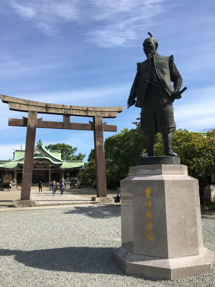 大阪城豐國神社 - 豐臣秀吉公像 (木下家立)