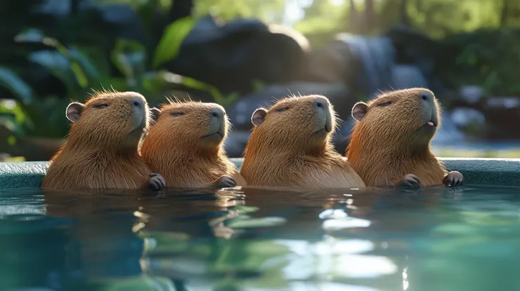 都下水了還不趕快去游泳，嗯，我也不會．．