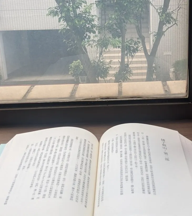 窗邊座位，高樓層還能遠眺山河景