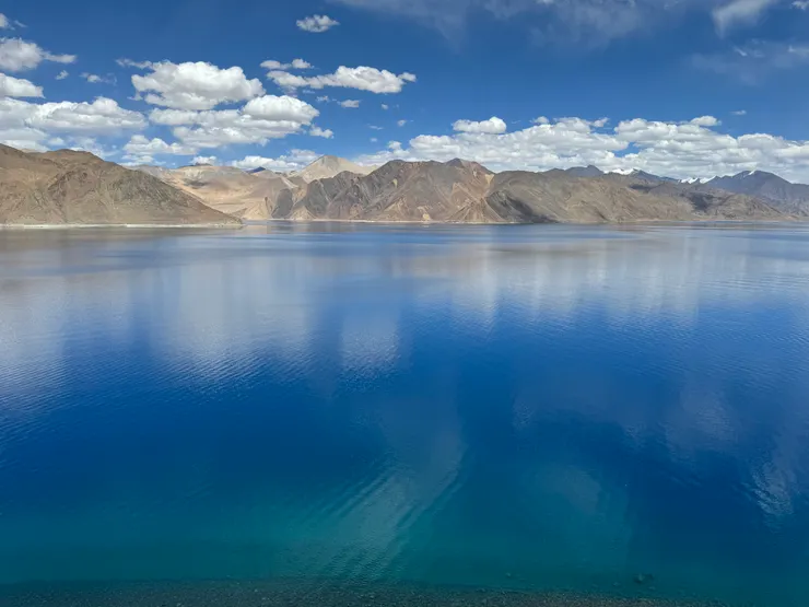 本人拍攝的班公錯,保證無修圖