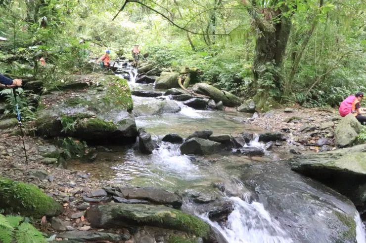 4.5K至5K間有一越溪點,水深要小心通過