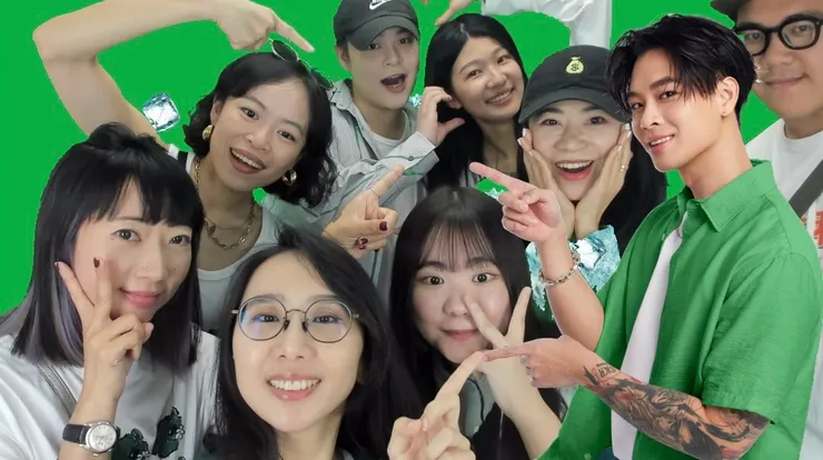 凌瑩珈與同事們