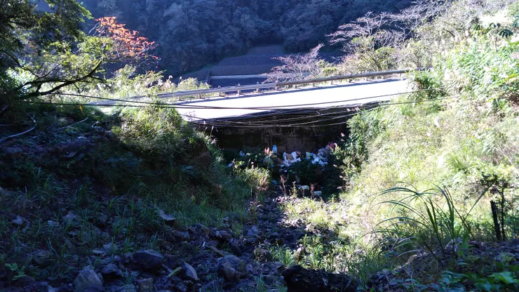 佐得寒山的可法橋登山口