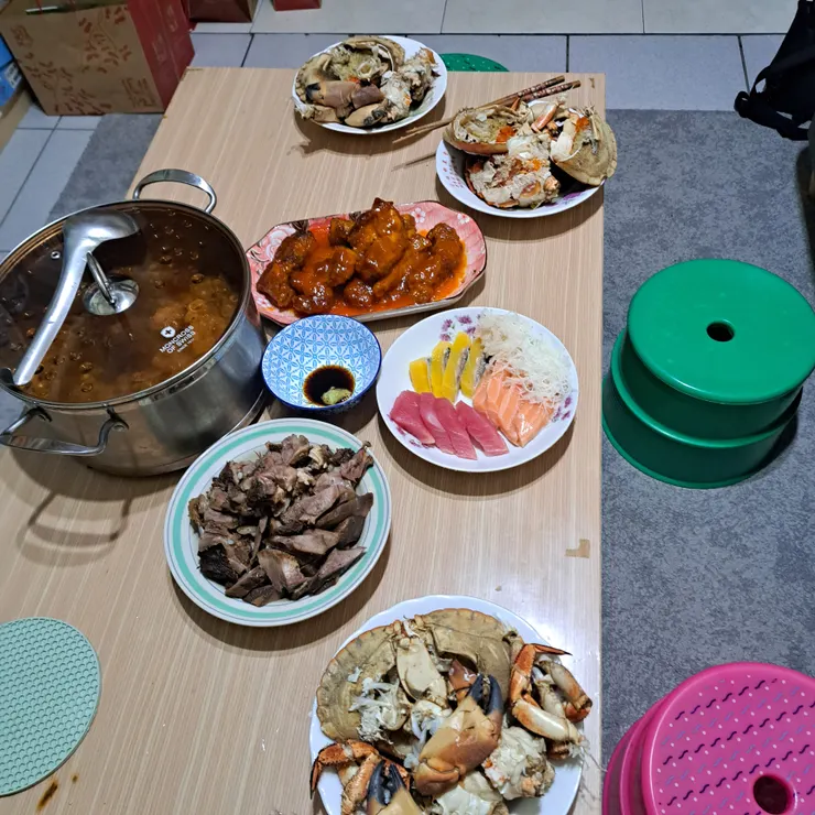 小年夜，我煮的這一桌，是我們的團圓。