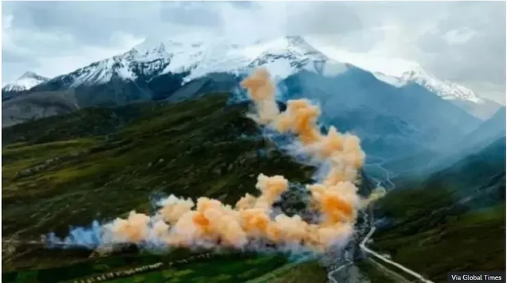 Outdoor brand Arc'teryx apologises for 'dragon' fireworks in Himalayas