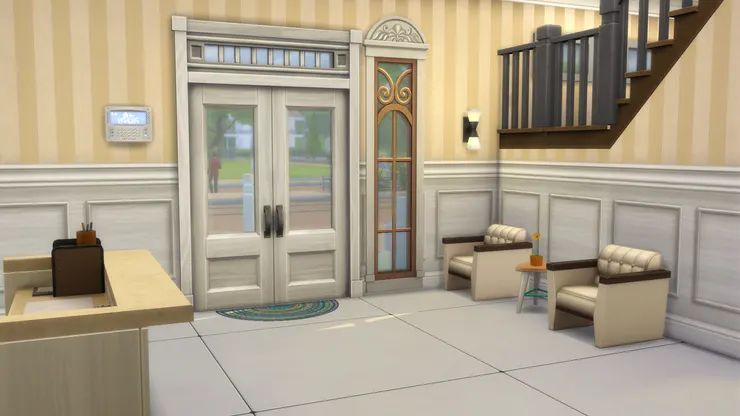 接待處的沙發「看」起來很舒服，但通常都不怎麼好坐...卻被迫坐很久...