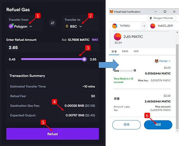 Bungee｜簡單鏈上手續費儲值兼跨鏈橋使用教學(layerzeo & stargate)