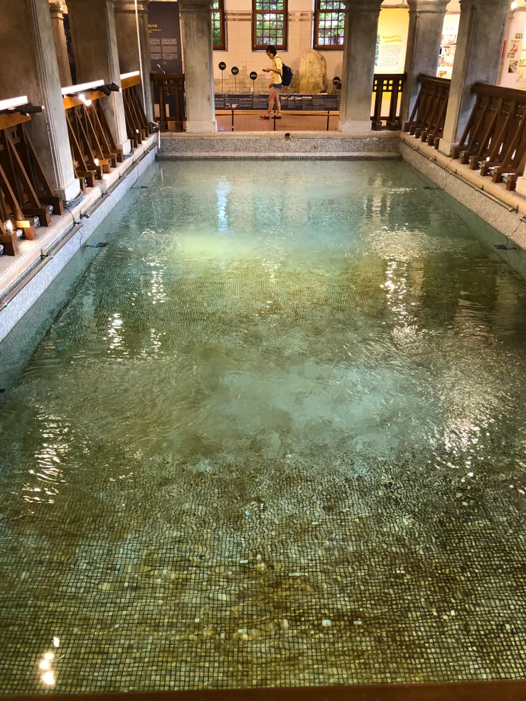 北投溫泉博物館內部