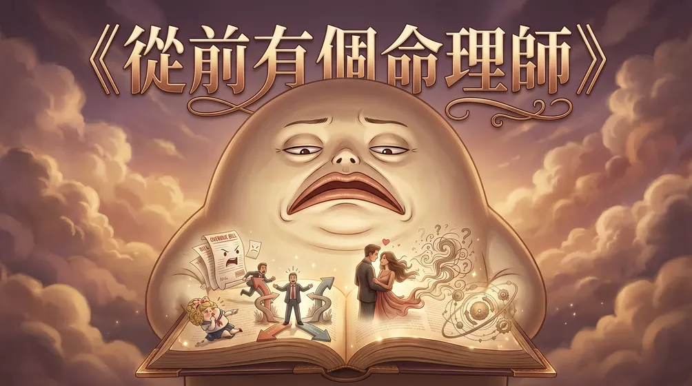 從前有個命理師｜命學很難？那是因為你還沒遇到講人話的那個
