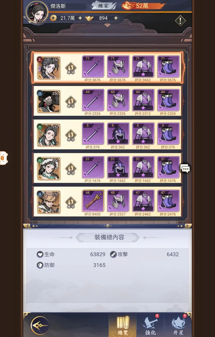 武器升階