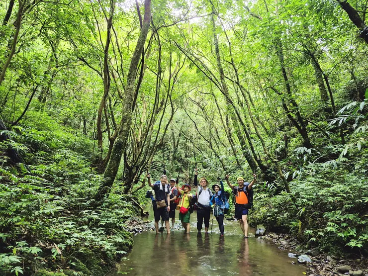 清涼消暑，大家玩得好開心。