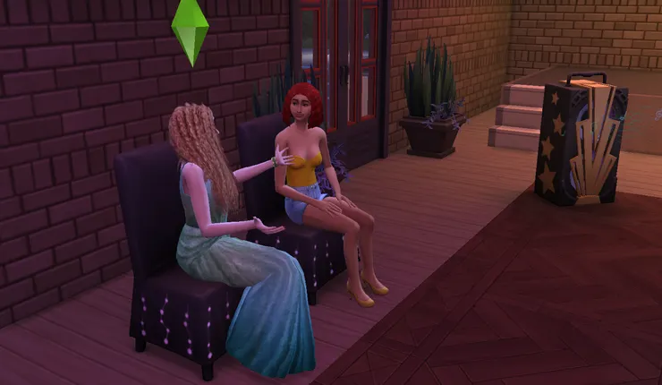 這次舞會桑雅只跳一下下~ 其他都在跟粉絲聊天~