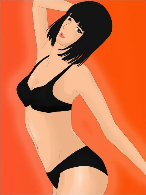 圖4：後有屁股前有胸，乳房的演化，讓女人不論背面還是正面都能吸引異性。