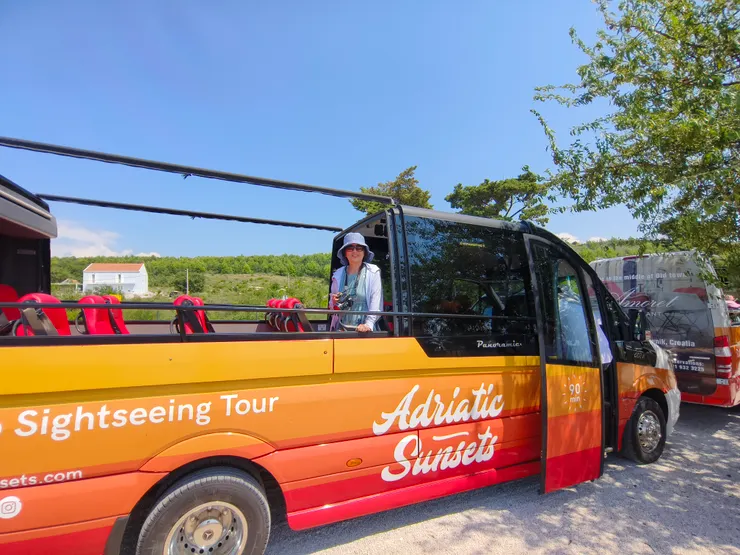 Cabrio Panoramic Tour 的敞頂小巴