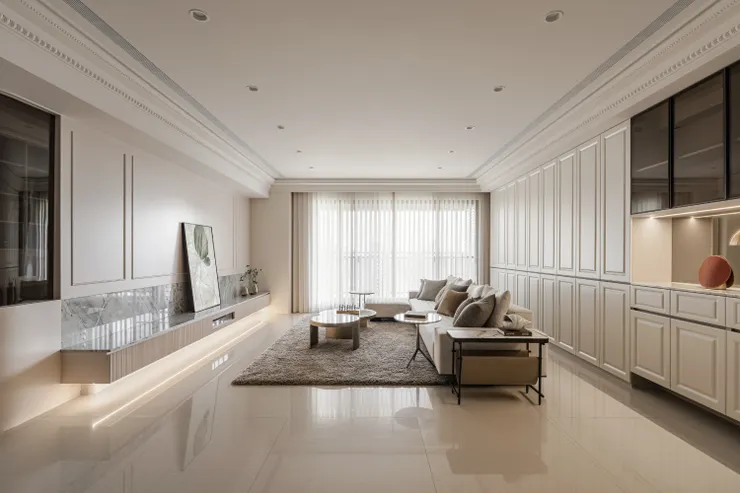 ▲沙發背牆室內設計案例<美術帝國>