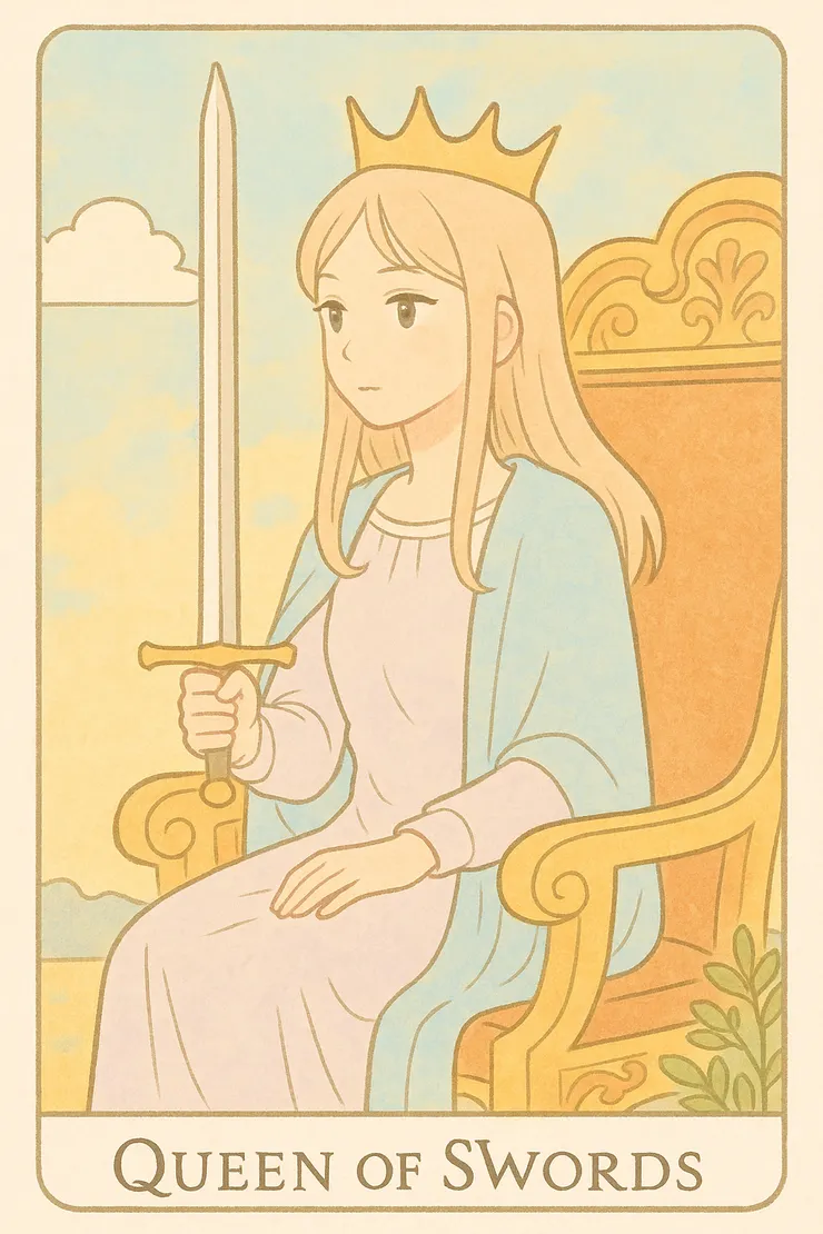 寶劍皇后（Queen of Swords）