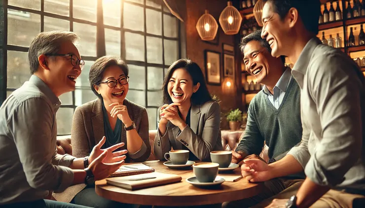 中高齡職場人彼此交流經驗