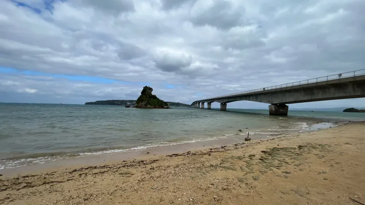 古宇利大橋看著心情很放鬆