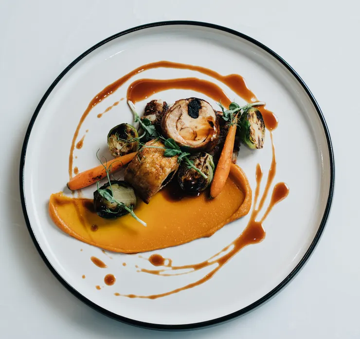 亞洲風味雞肉捲