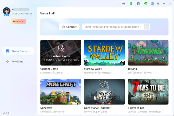 AweSeed Gamelink global局域網連線