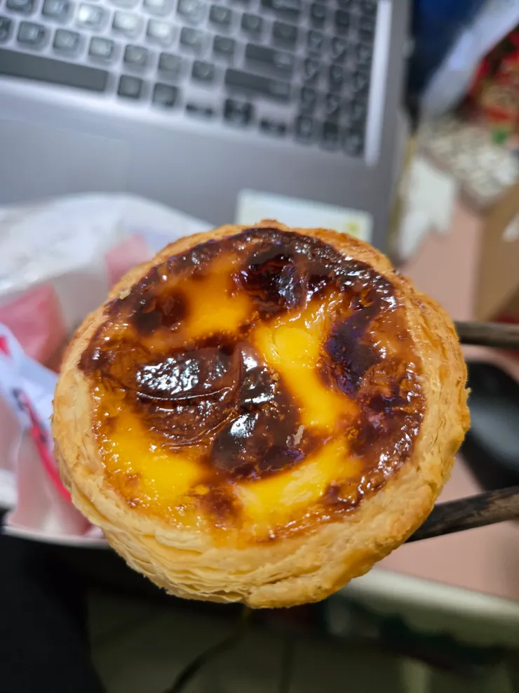 完美的正面蛋塔