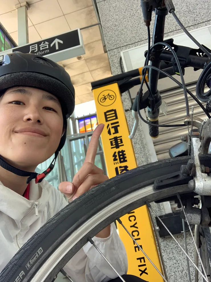 新豐車站設置的維修工具。