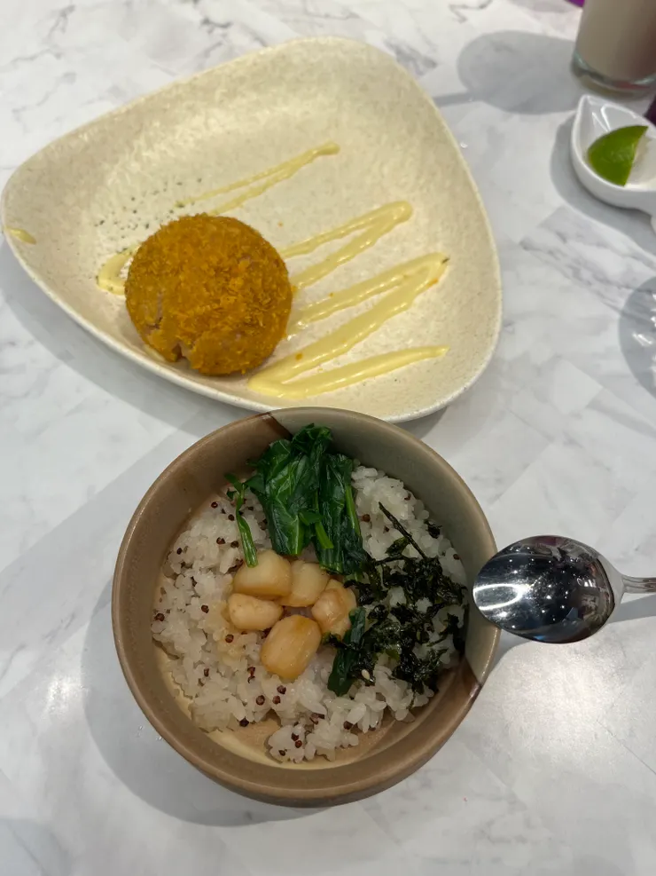 海鮮時蔬日式炊飯&章魚燒炸飯糰