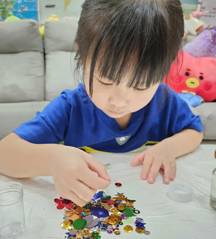 步驟4：挑選喜歡的亮片