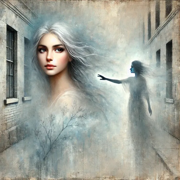 One evening, as dusk melted into night, Jane wandered into an abandoned station. The air smelled of rust and forgotten rain. There, on the damp wall, a face emerged—soft, blurred, yet achingly familiar.