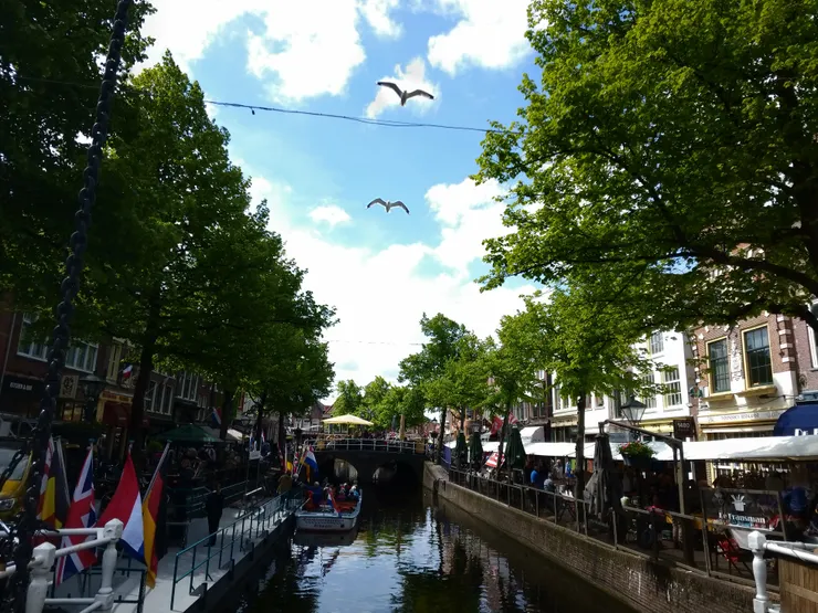 起司市集旁運河