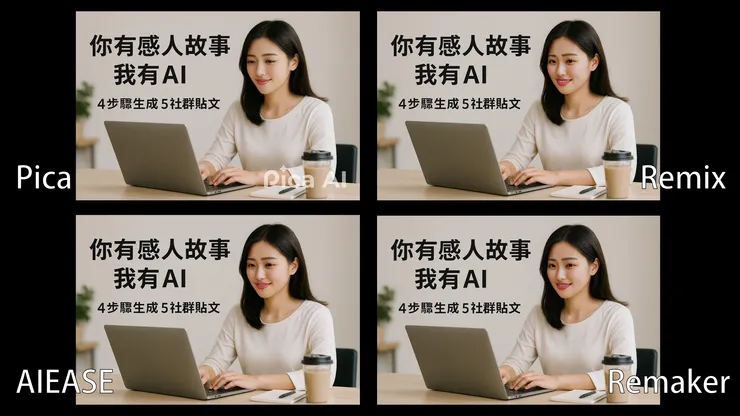 單人換臉對照圖