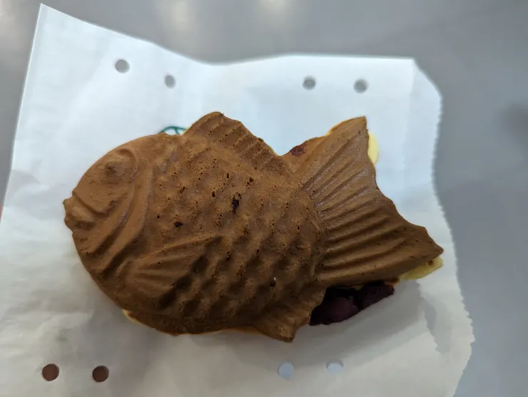 紫薯栗子鯛魚燒