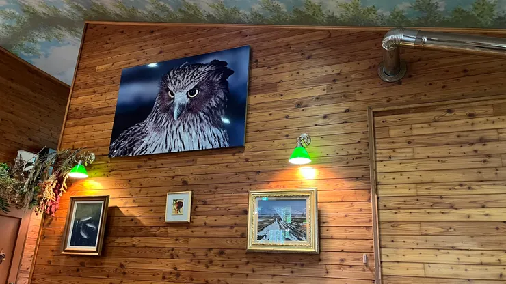 有種在大自然裡用餐的感覺。