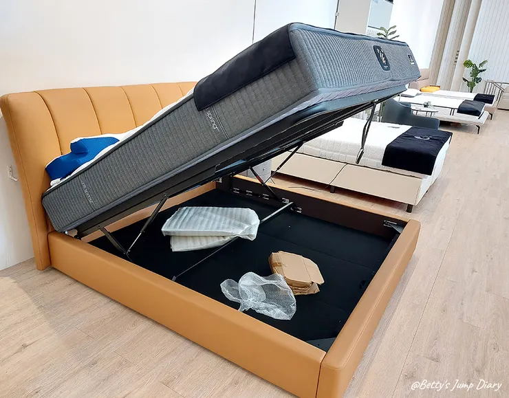 ▲好睡王竹北旗艦店/圖片來源:Betty's Jump Diary