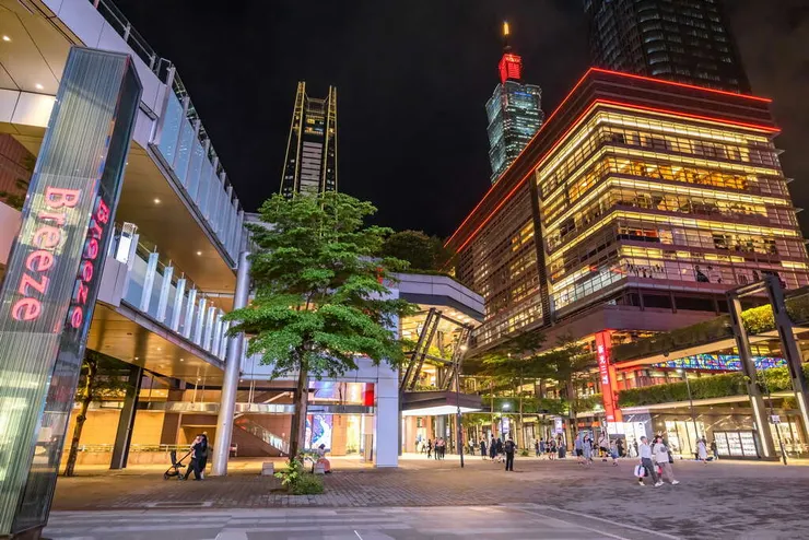 信義區作為台北市的核心區域，其房市發展歷來受重大公共建設影響深遠（圖片來源：台北旅遊網）