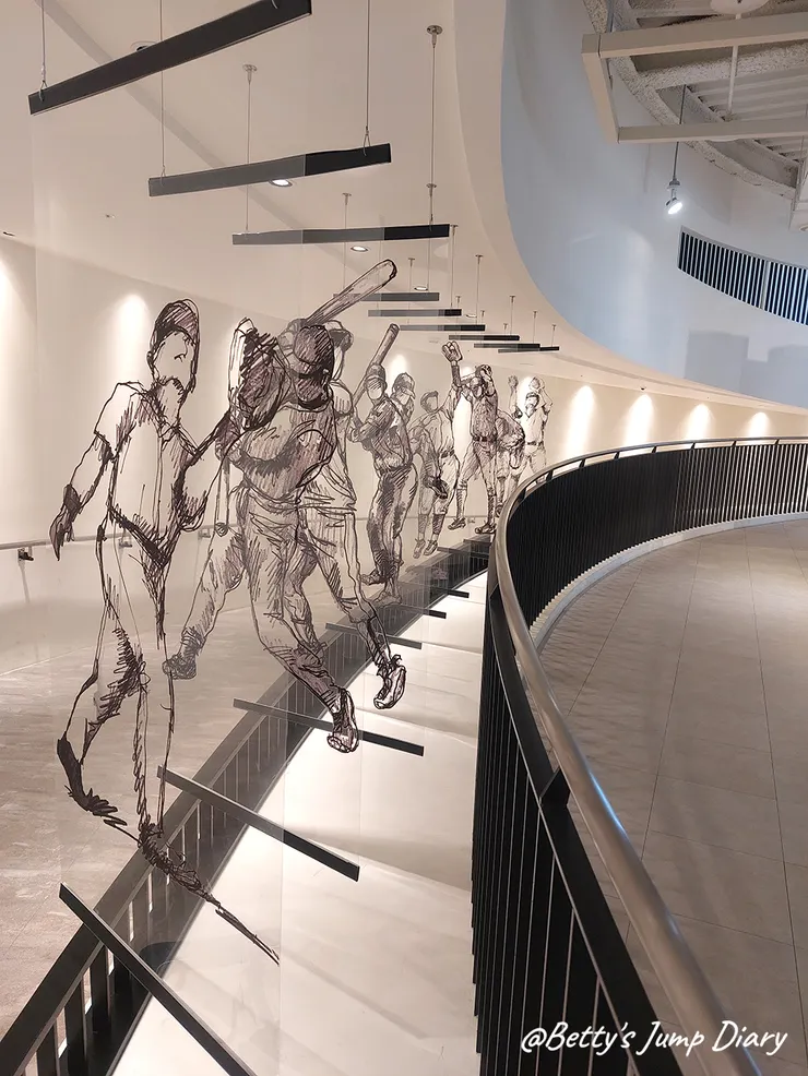 ▲棒球名人堂6F / 圖片來源：Betty's Jump Diary